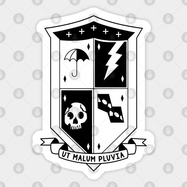 THE UMBRELLA ACADEMY EMBLEM Sticker by localfandoms